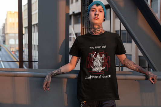 goddess Kali tshirt, kali ma tshirt, occult tee, hindu mother goddess, unisex