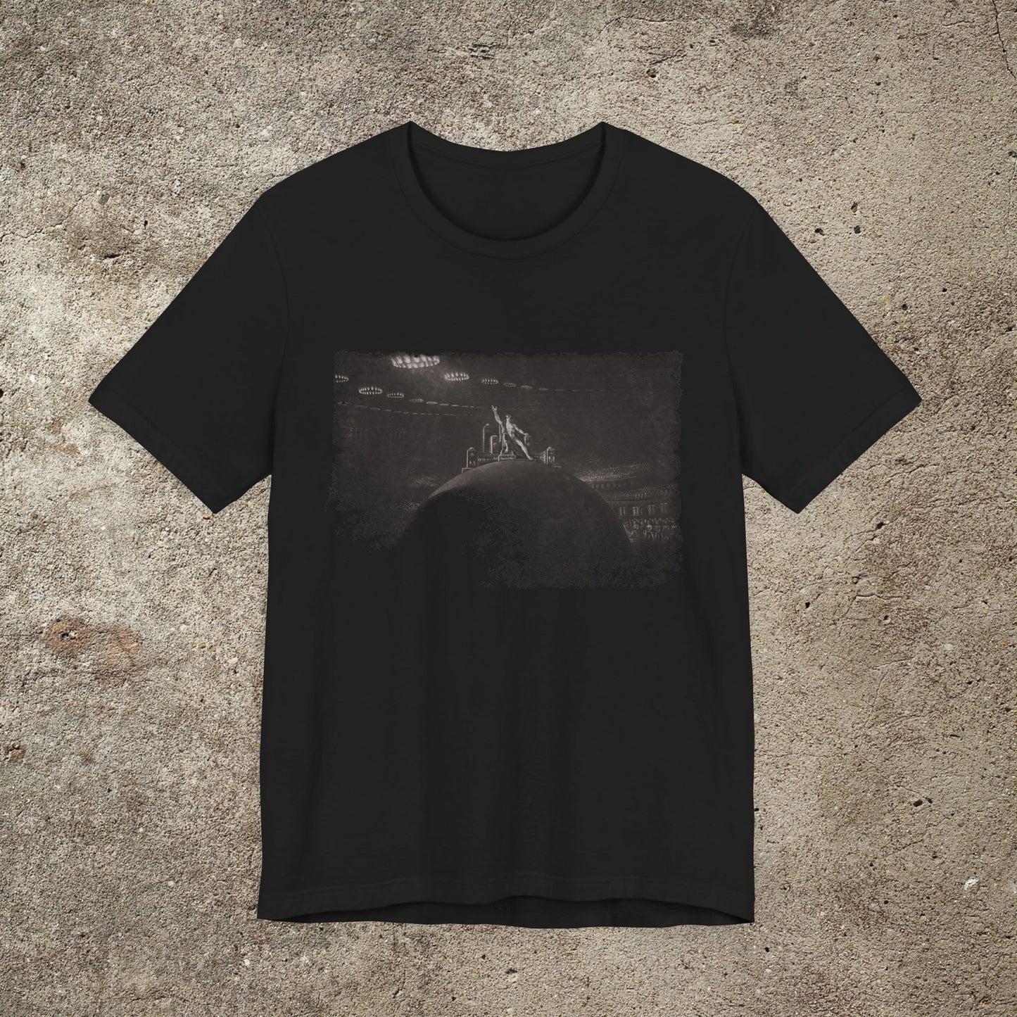 Satan Presiding Graphic Tee, Lucifer T-Shirt, Unisex Occult Top