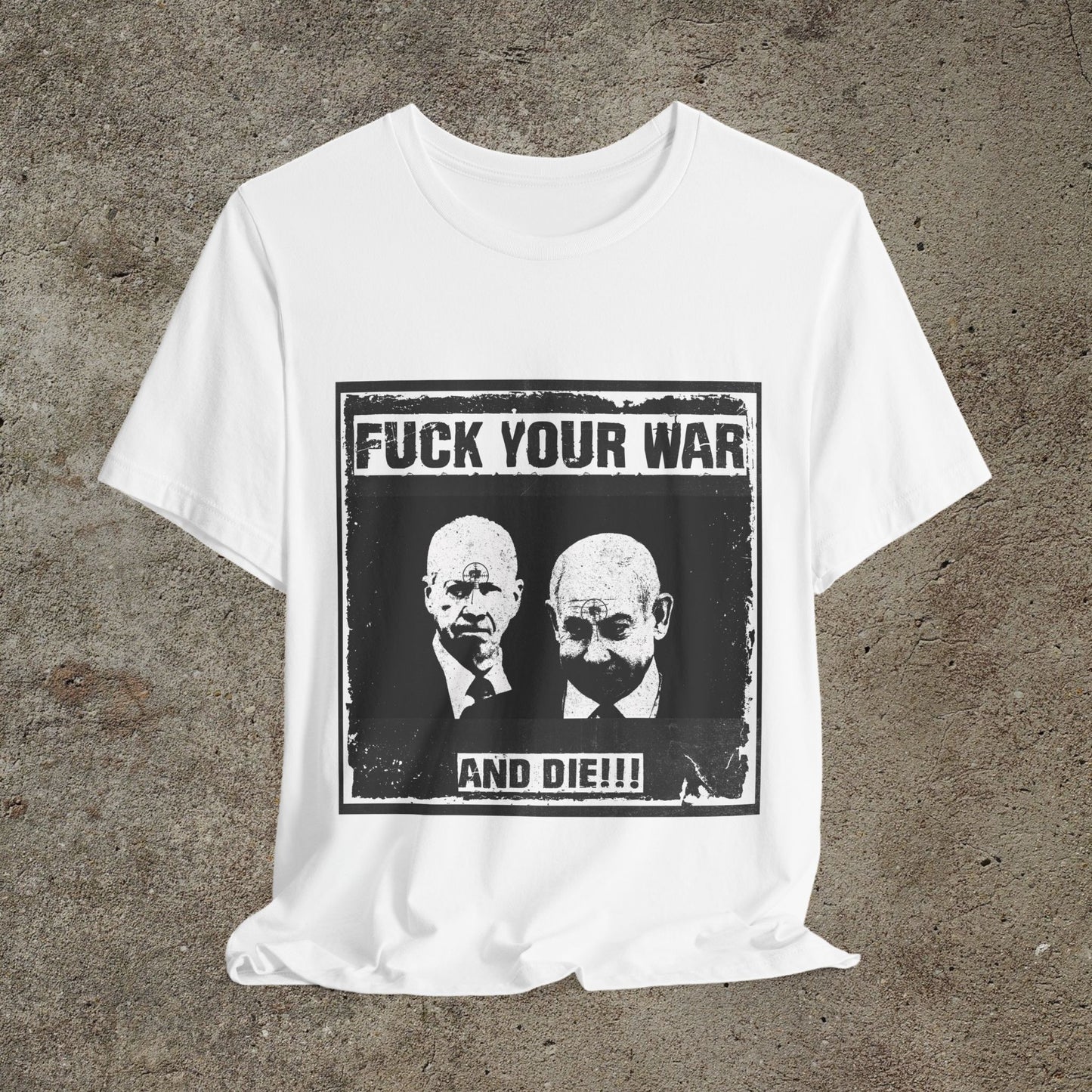 Anti War Graphic Print T-shirt, Graphic Unisex Top, Human Rights Shirt, Activist Tee