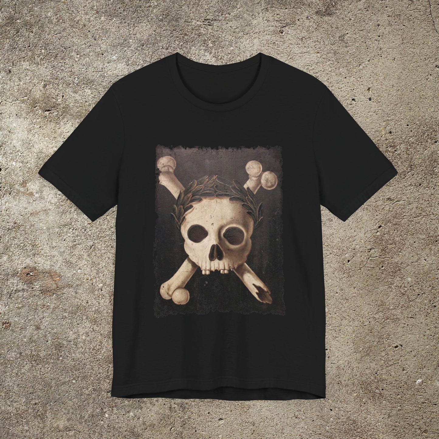 Black Death Skull T-Shirt, Plague Graphic Skull T-Shirt, Medieval Print Unisex Top, Triumph of Death Tee