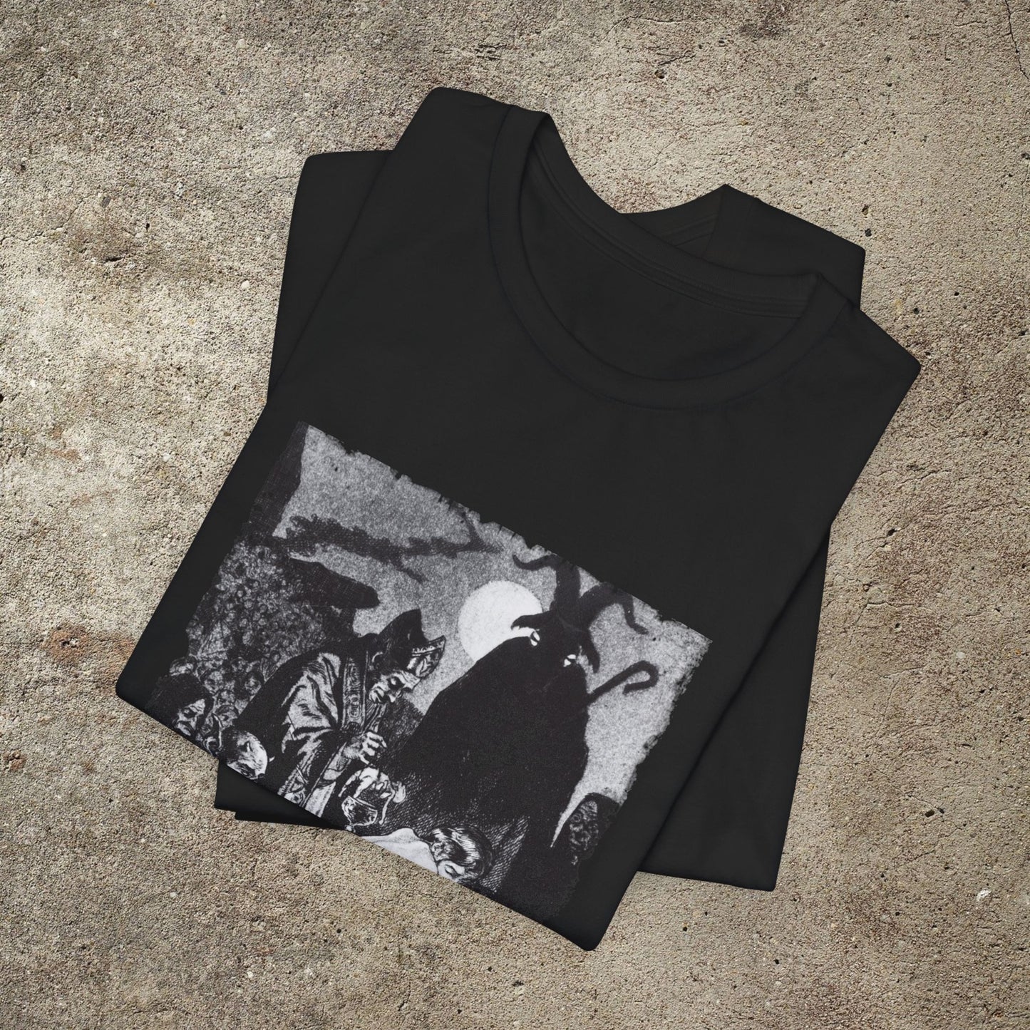 Black Mass Occult T-shirt, Unisex Witchcraft Top