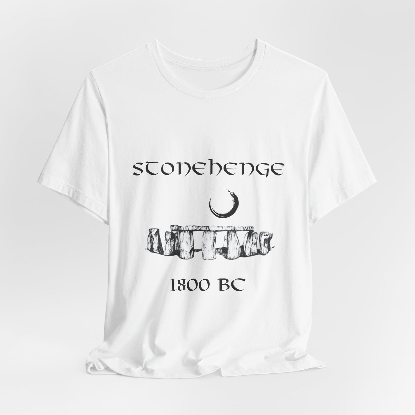 Stonehenge Print Tee, Graphic Print T-shirt, Pagan print, Ancient civiliza Top