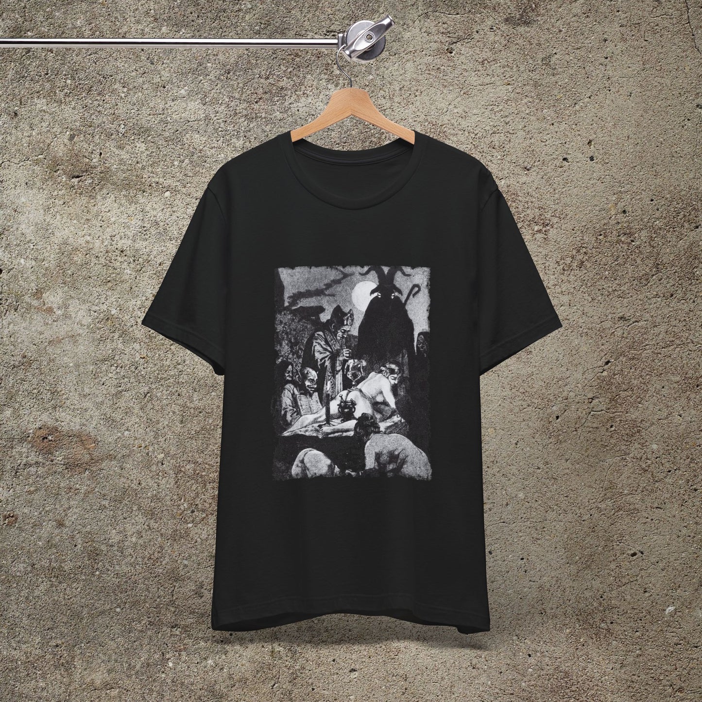 Black Mass Occult T-shirt, Unisex Witchcraft Top