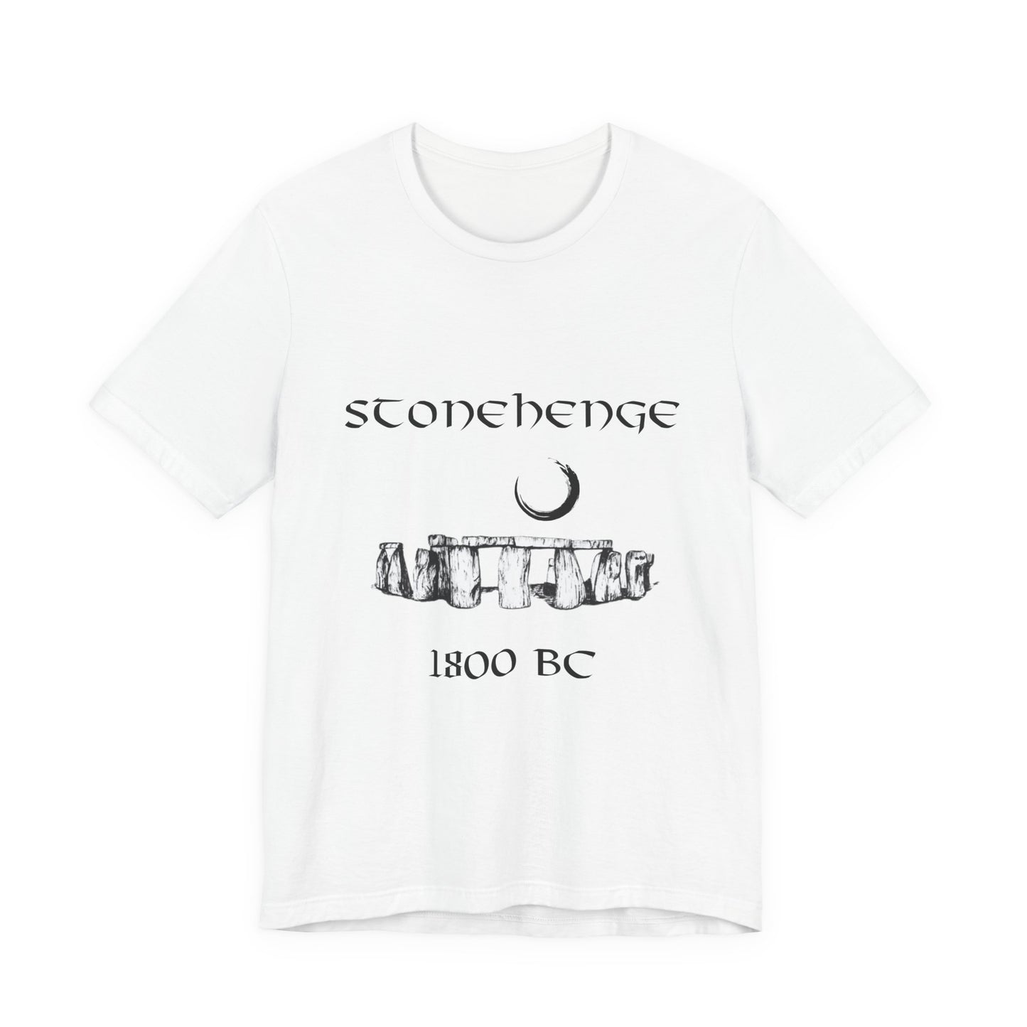 Stonehenge Print Tee, Graphic Print T-shirt, Pagan print, Ancient civiliza Top