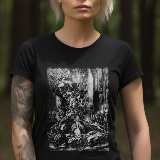 dance of witches, witches dance t-shirt, the witches sabbath t-shirt, occult unisex tee