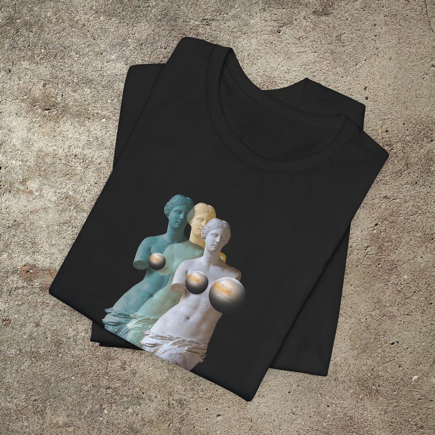 Venus of Milo Graphic Tee, Funny Unisex Graphic Top, Vaporwave T-Shirt
