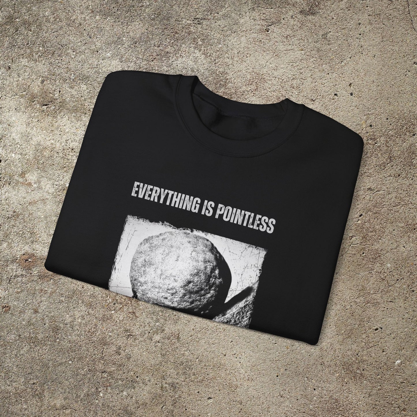 Sisyphus T-Shirt, Existentialist print swater, Philosophy sweater, Unisex Graphic Top