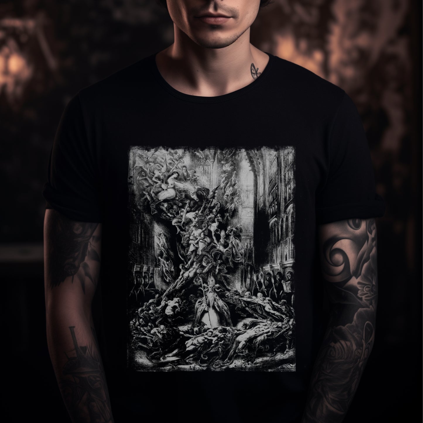 dance of witches, witches dance t-shirt, the witches sabbath t-shirt, occult unisex tee