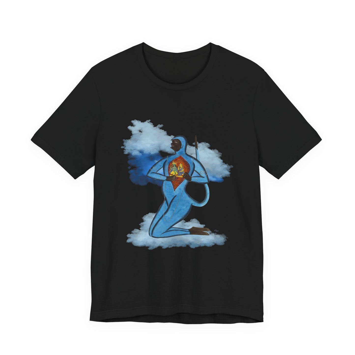 Hanuman Monkey God Spiritual T | Graphic Print Unisex T-Shirt | Rama Ramayana Tshirt | Hindu Hinduism Tee