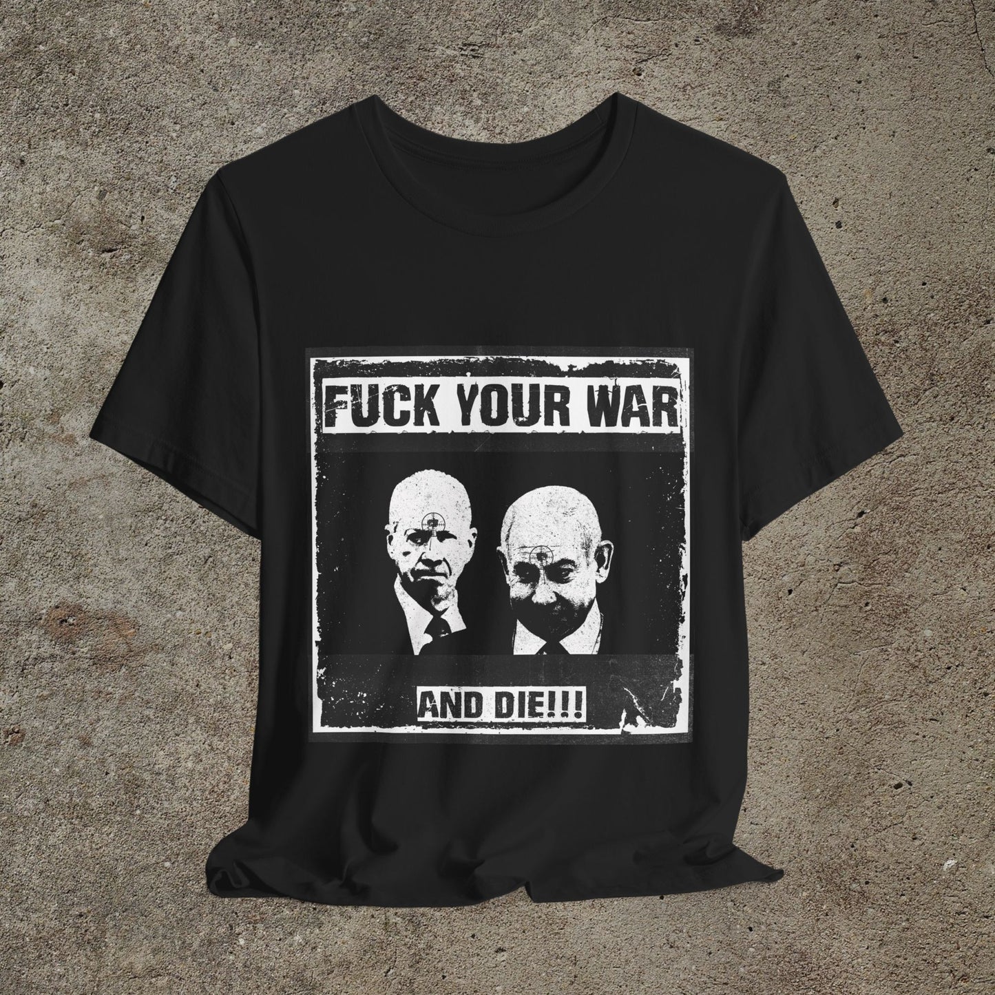 Anti War Graphic Print T-shirt, Graphic Unisex Top, Human Rights Shirt, Activist Tee