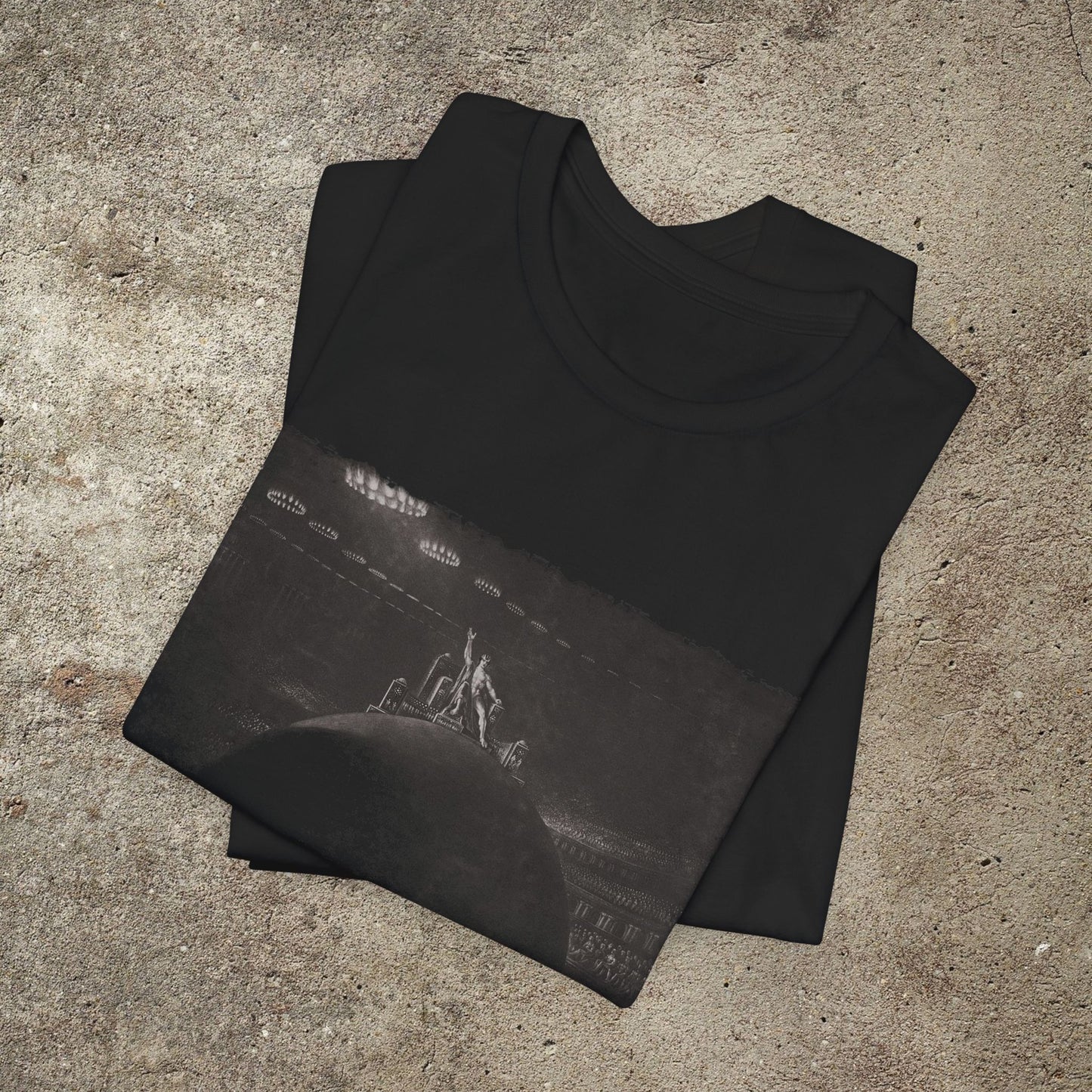 Satan Presiding Graphic Tee, Lucifer T-Shirt, Unisex Occult Top