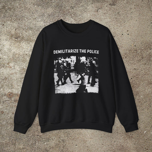 Demilitarize the Police T-Shirt, ACAB, End Police Brutality Activist Sweathirt, Social Justice Graphic Top