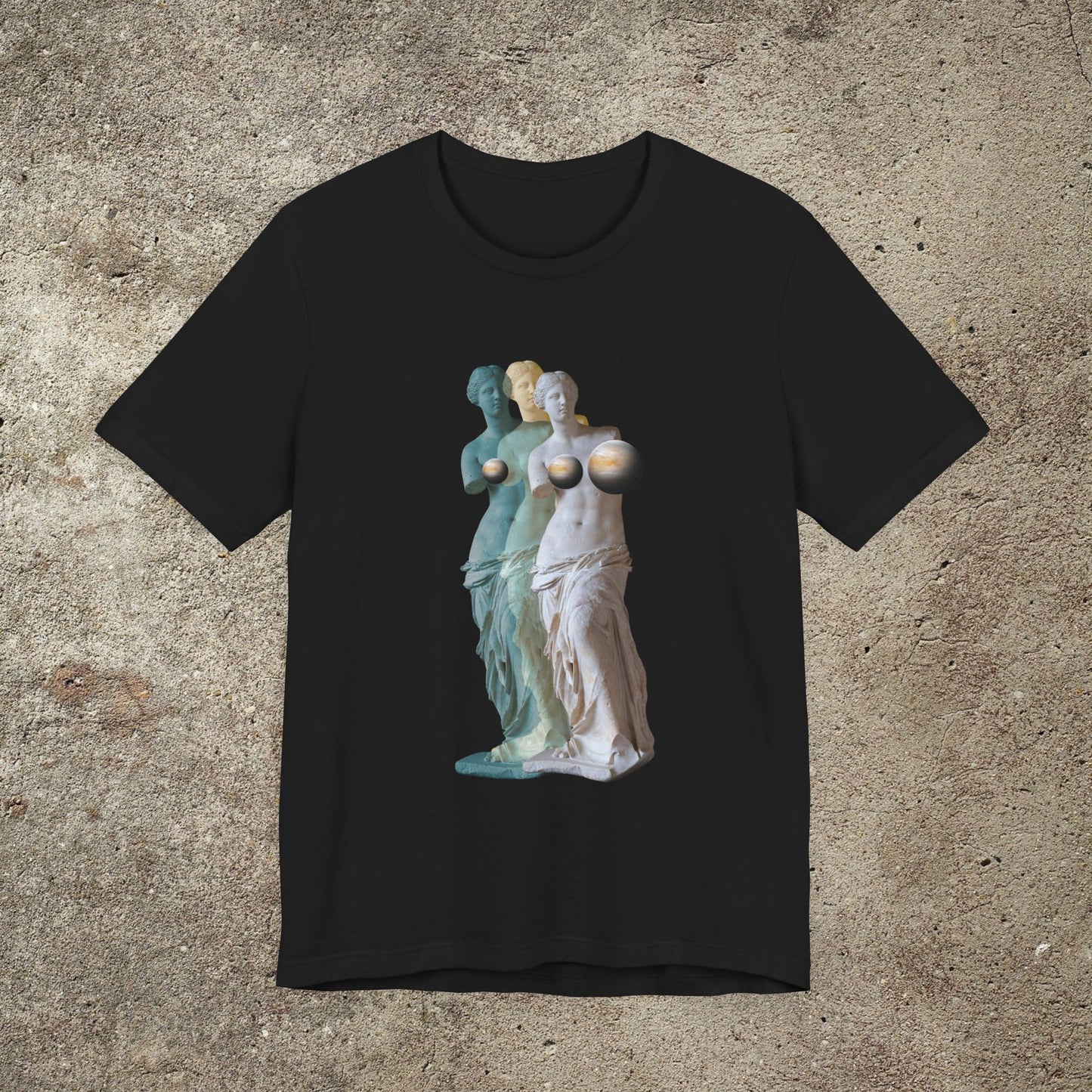 Venus of Milo Graphic Tee, Funny Unisex Graphic Top, Vaporwave T-Shirt