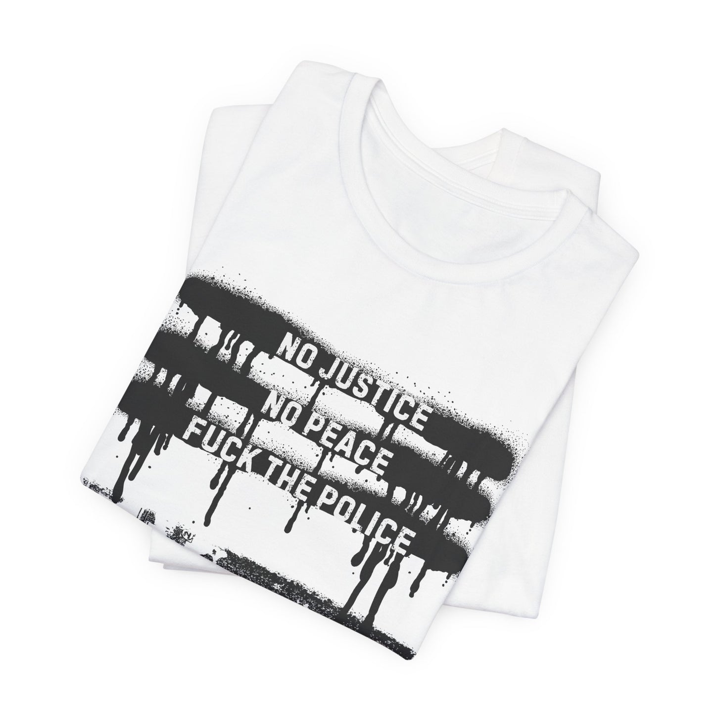 No Justice No Peace Anarchist T-Shirt, Fuck The Police Graphic Unisex Tee