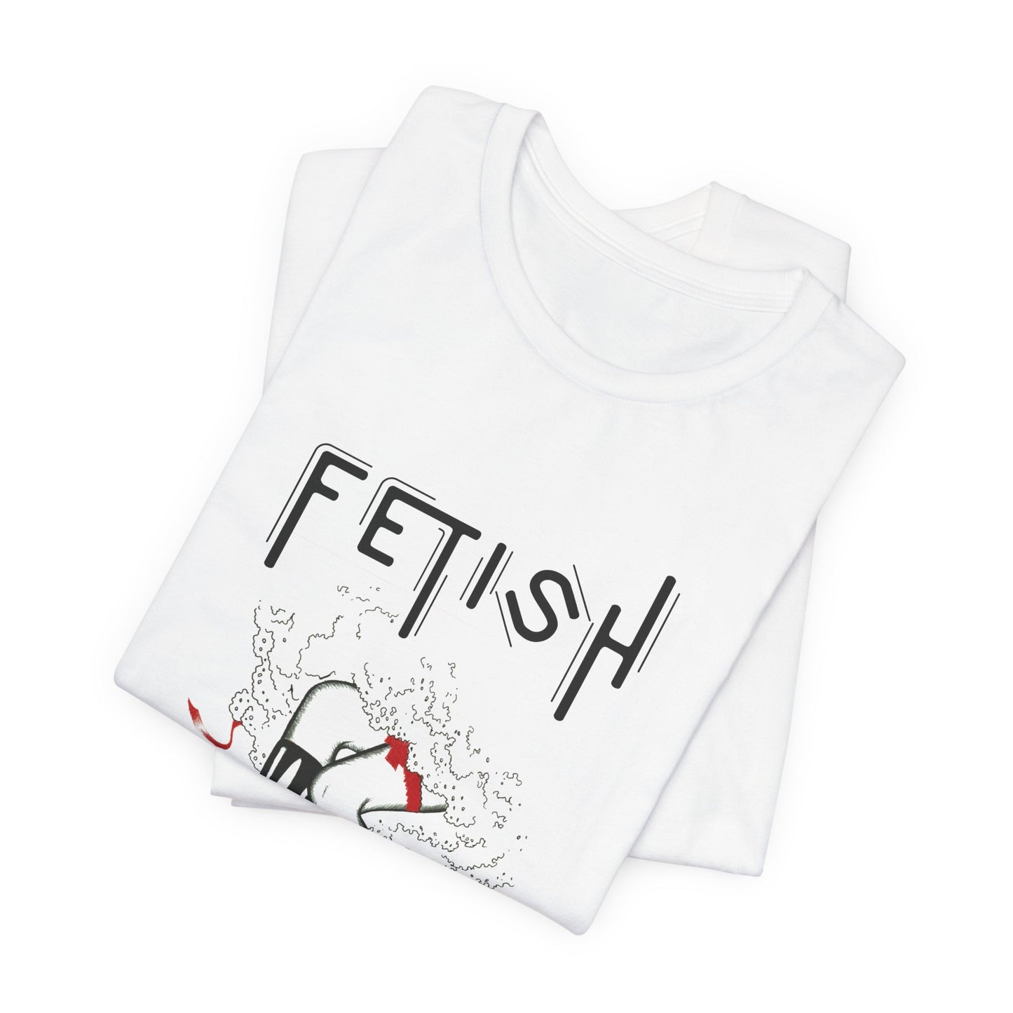 Vintage Fetish Bondage Graphic Print Tee, Unisex Top, Foot Fetish T-Shirt, Stiletto Heel