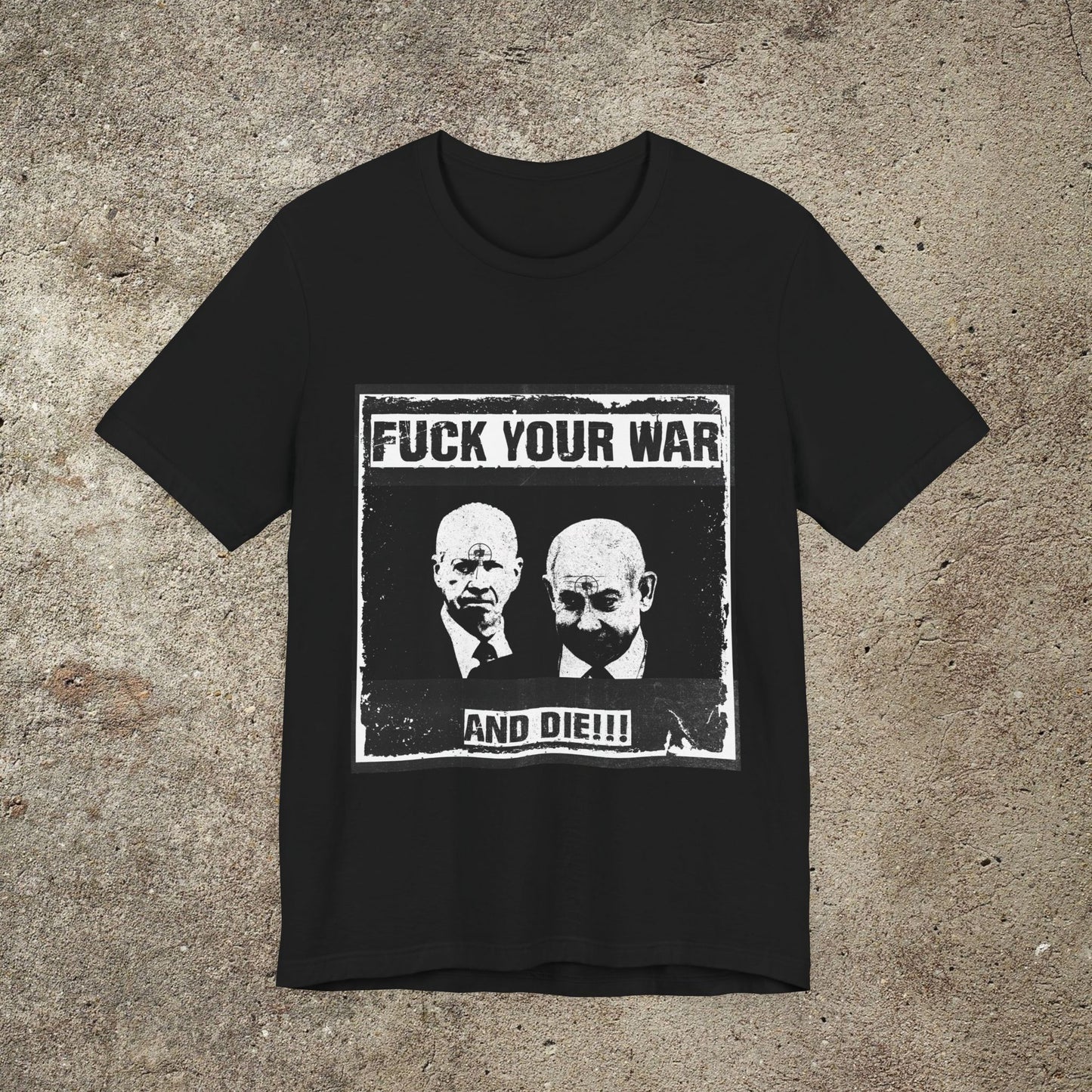 Anti War Graphic Print T-shirt, Graphic Unisex Top, Human Rights Shirt, Activist Tee