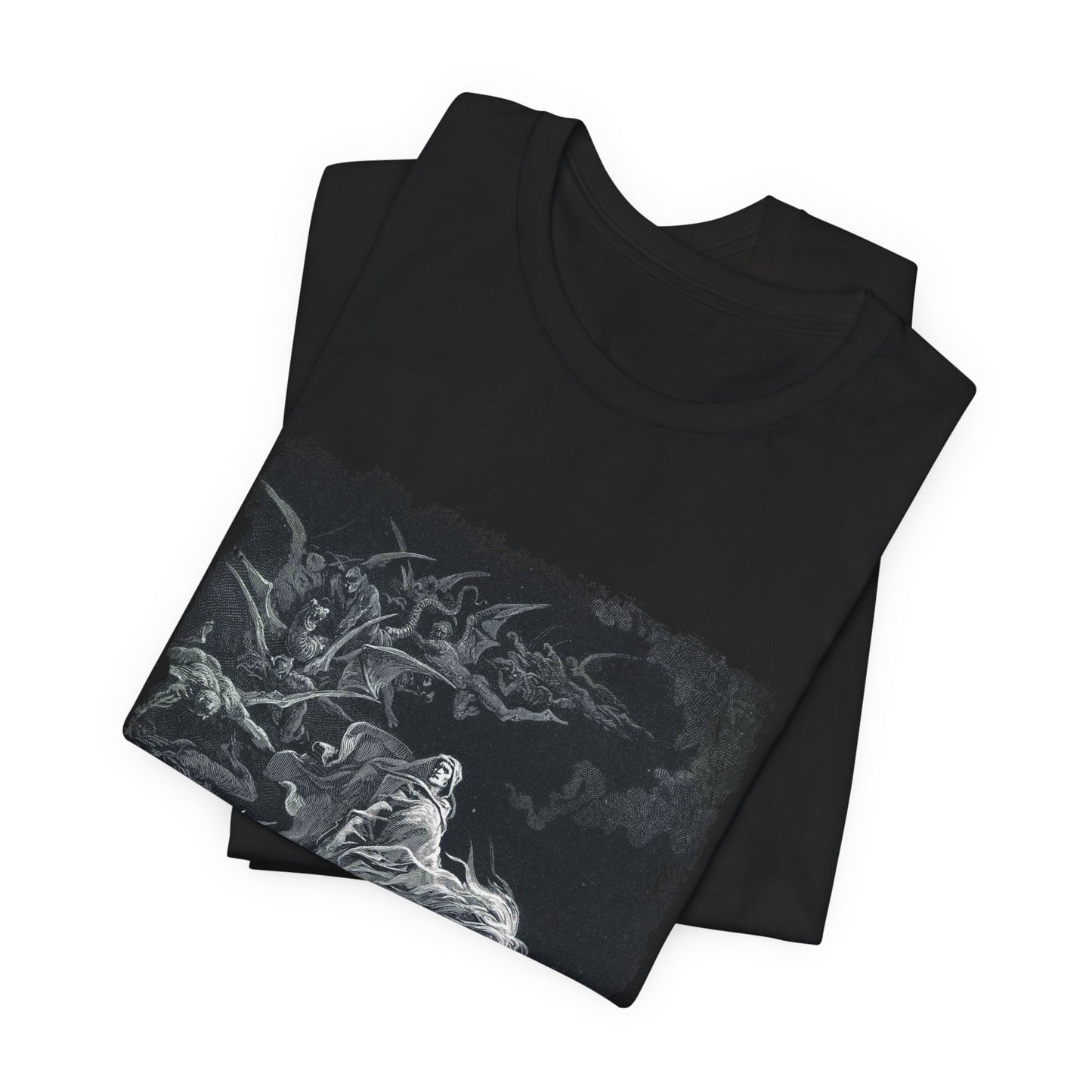Gustave Doré T-Shirt, Death on the Pale Horse Shirt, Occult T-Shirt, Satanic Shirt, Horseman of the Apocalypse Tee, The Vision of Death Tee