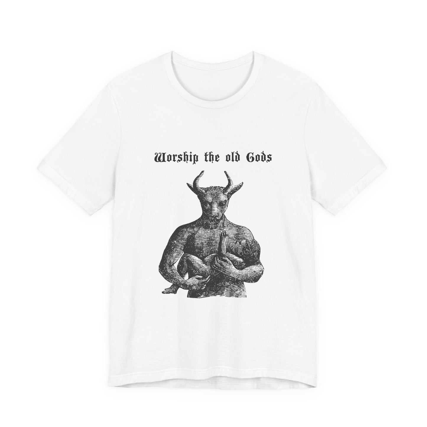 worship the old gods, moloch, baal, human sacrifice t-shirt, pagan, occult