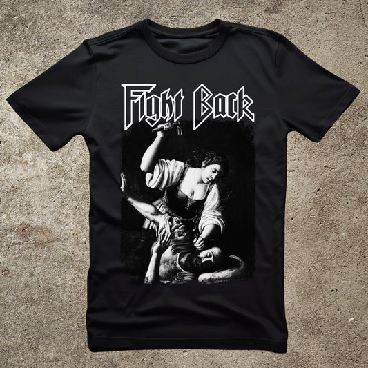 fight back feminist shirt, female power tee, unisex tshirt, antisexist tee