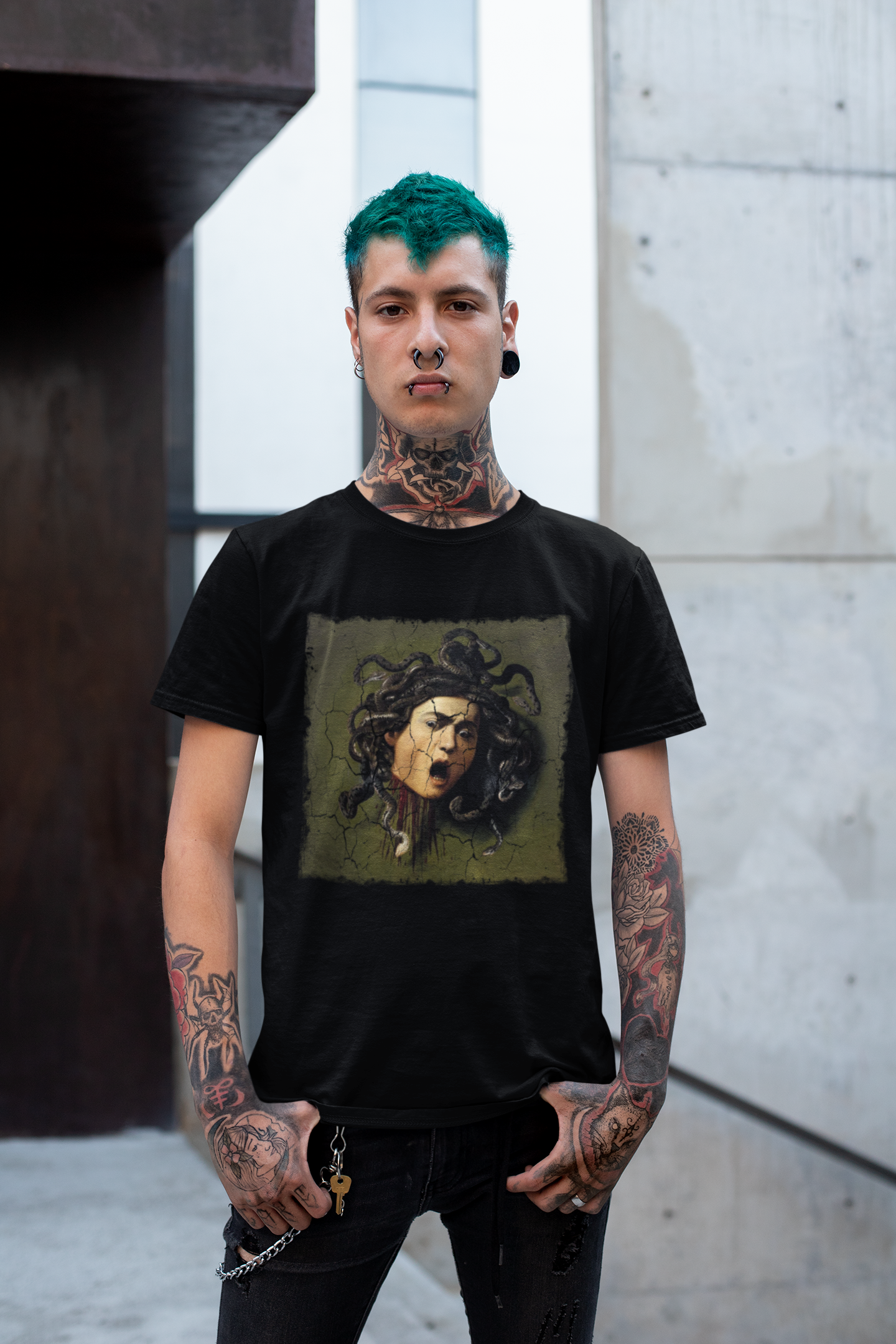 Head of Medusa Shirt, Gorgon T-Shirt, Greek Mythology T-Shirt, Greek Goddess Shirt, Ancient Greece Shirt, Sea Monster T-Shirt