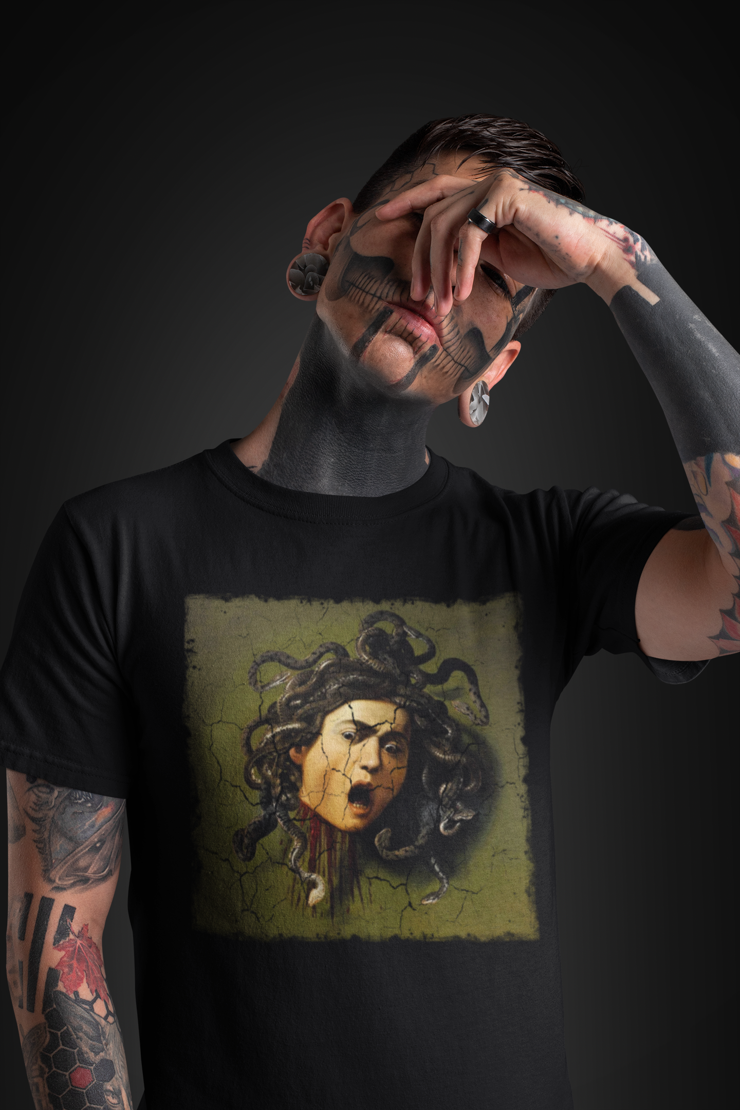 Head of Medusa Shirt, Gorgon T-Shirt, Greek Mythology T-Shirt, Greek Goddess Shirt, Ancient Greece Shirt, Sea Monster T-Shirt