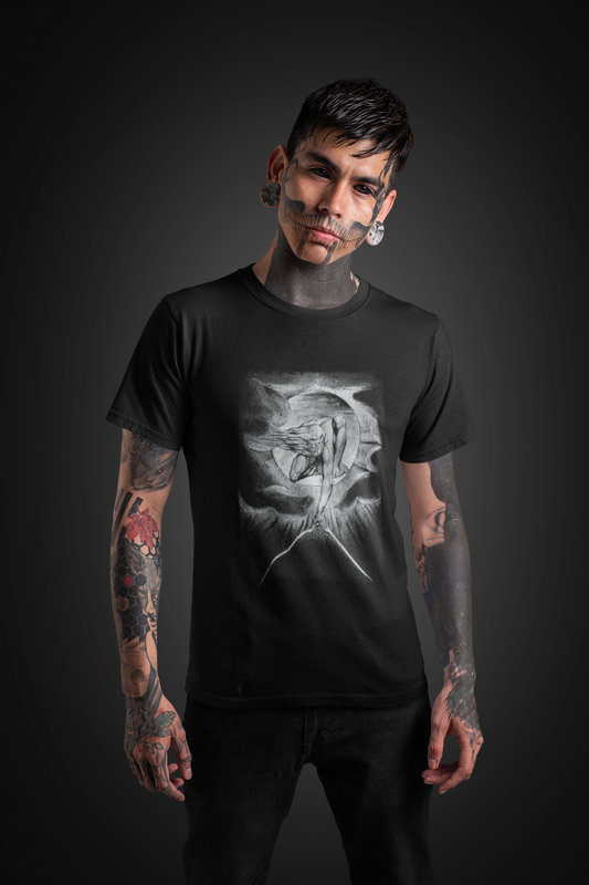 occult graphic tee, urizen print tshirt, mythology print, unisex top