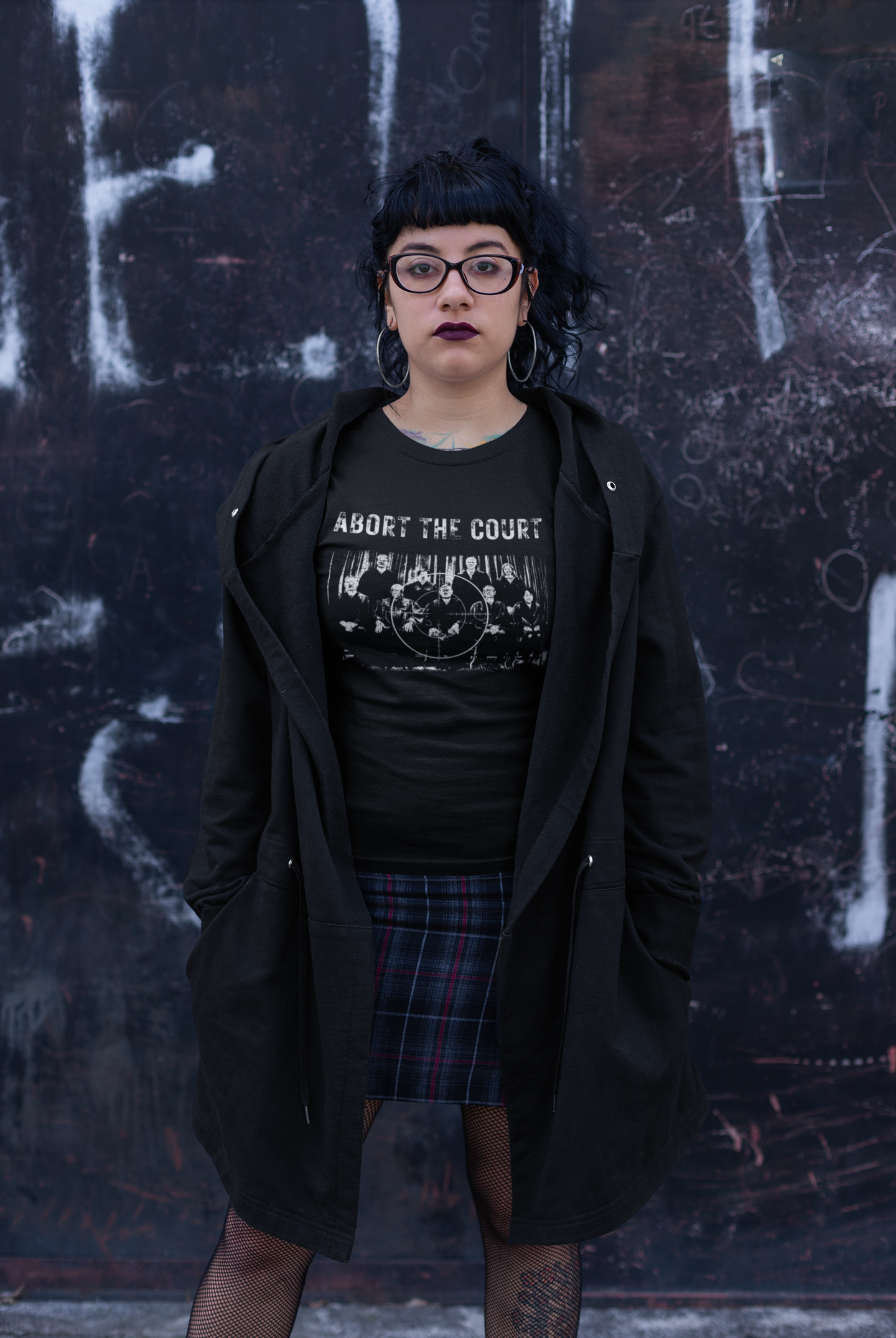 Abort the Court Feminist T-Shirt, Abort the Court, Pro Choice Shirt, Feminist Graphic Print Teeee