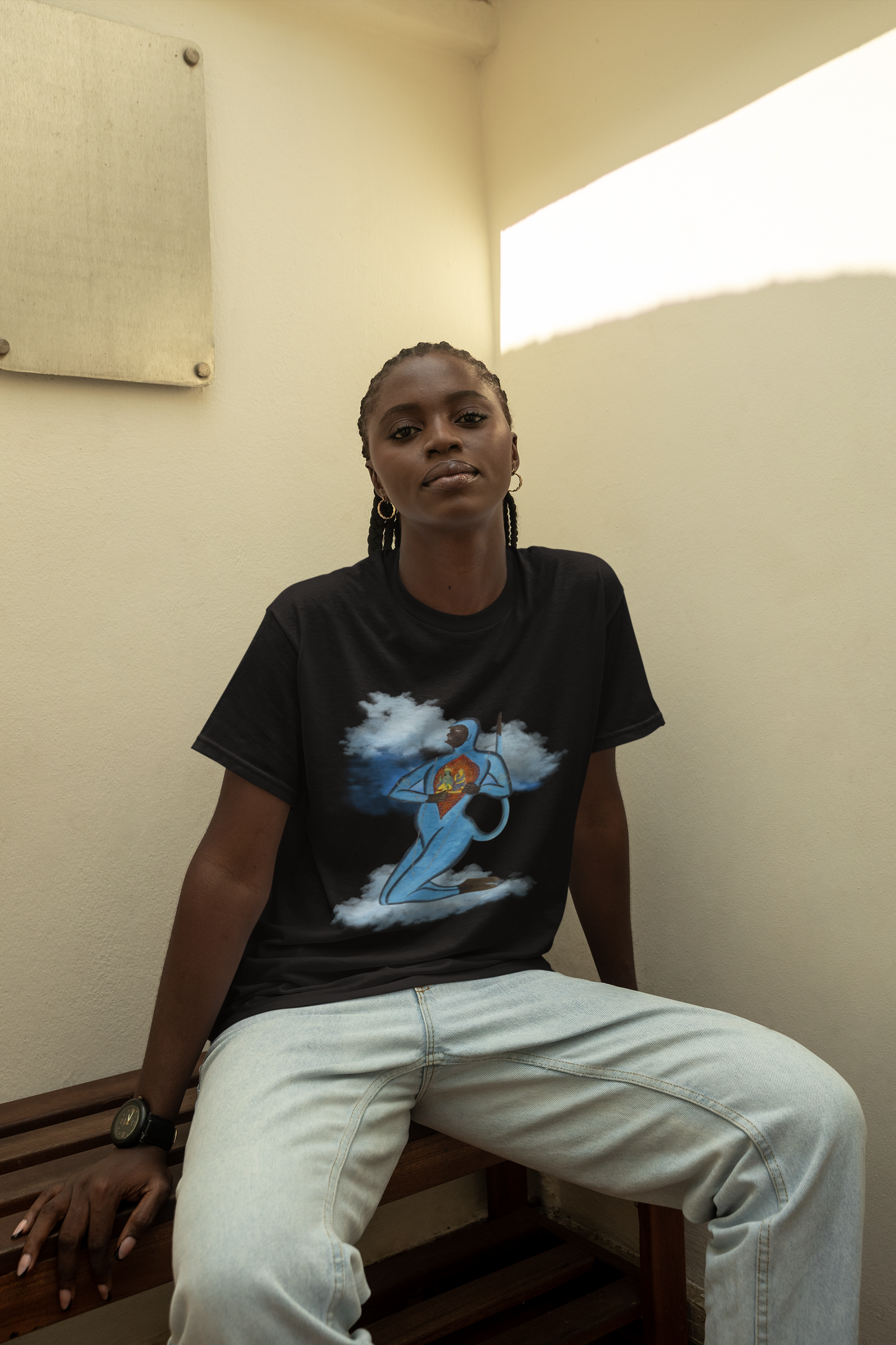 Hanuman Monkey God Spiritual T | Graphic Print Unisex T-Shirt | Rama Ramayana Tshirt | Hindu Hinduism Tee