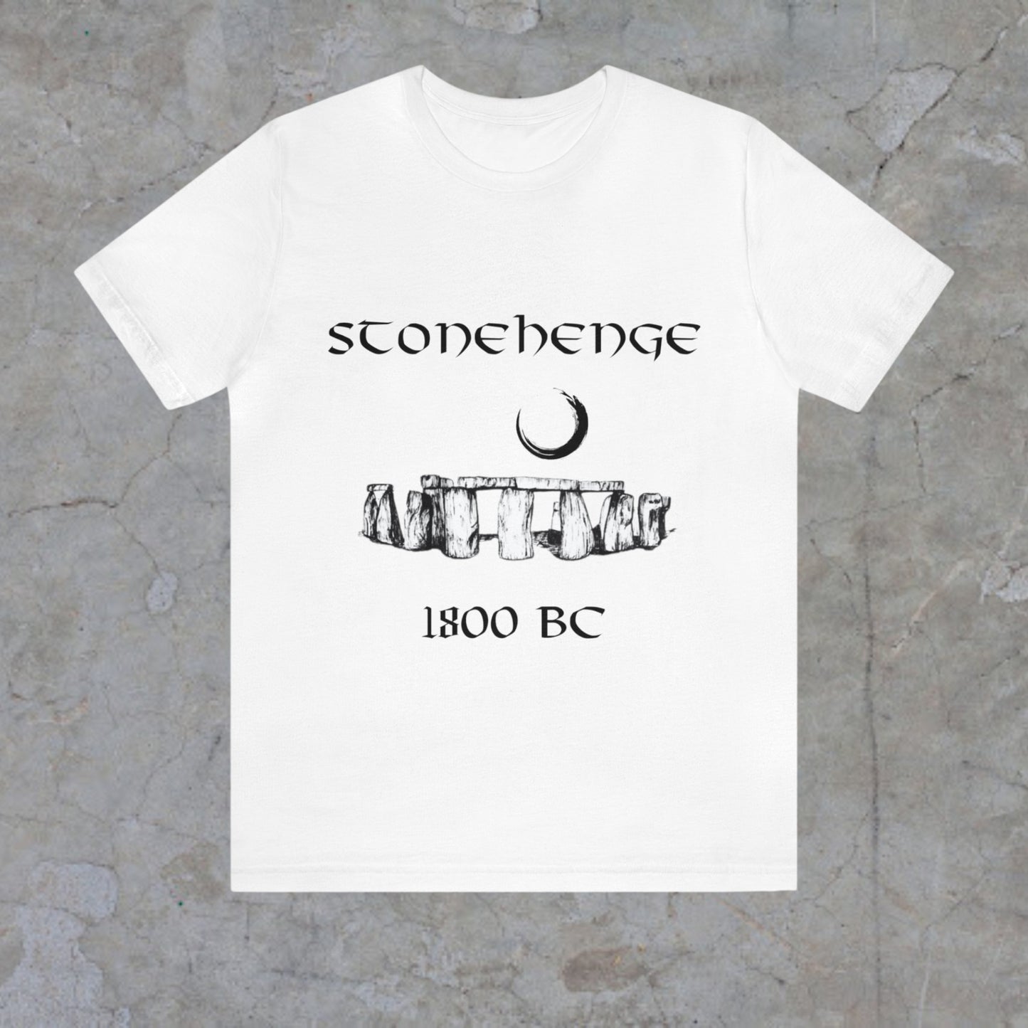 Stonehenge Print Tee, Graphic Print T-shirt, Pagan print, Ancient civiliza Top